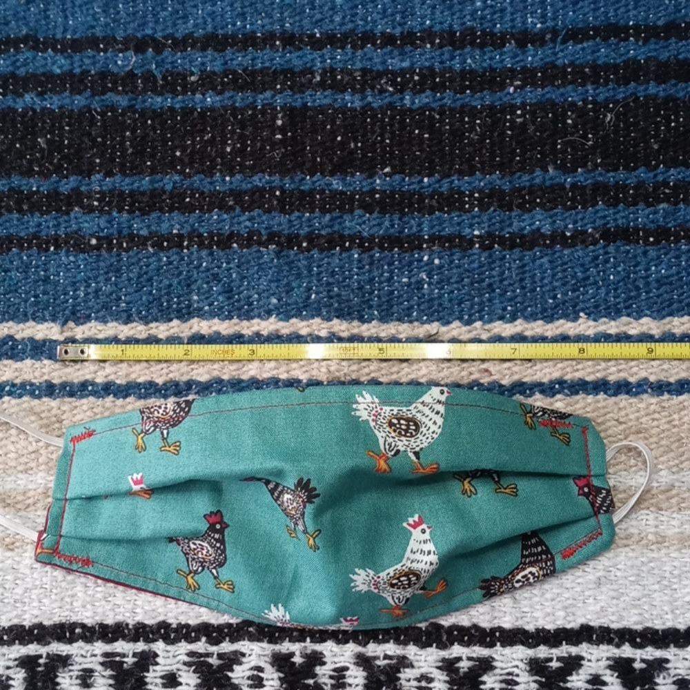 3/20 Chicken Cloth Face Mask - Picture 5 of 7